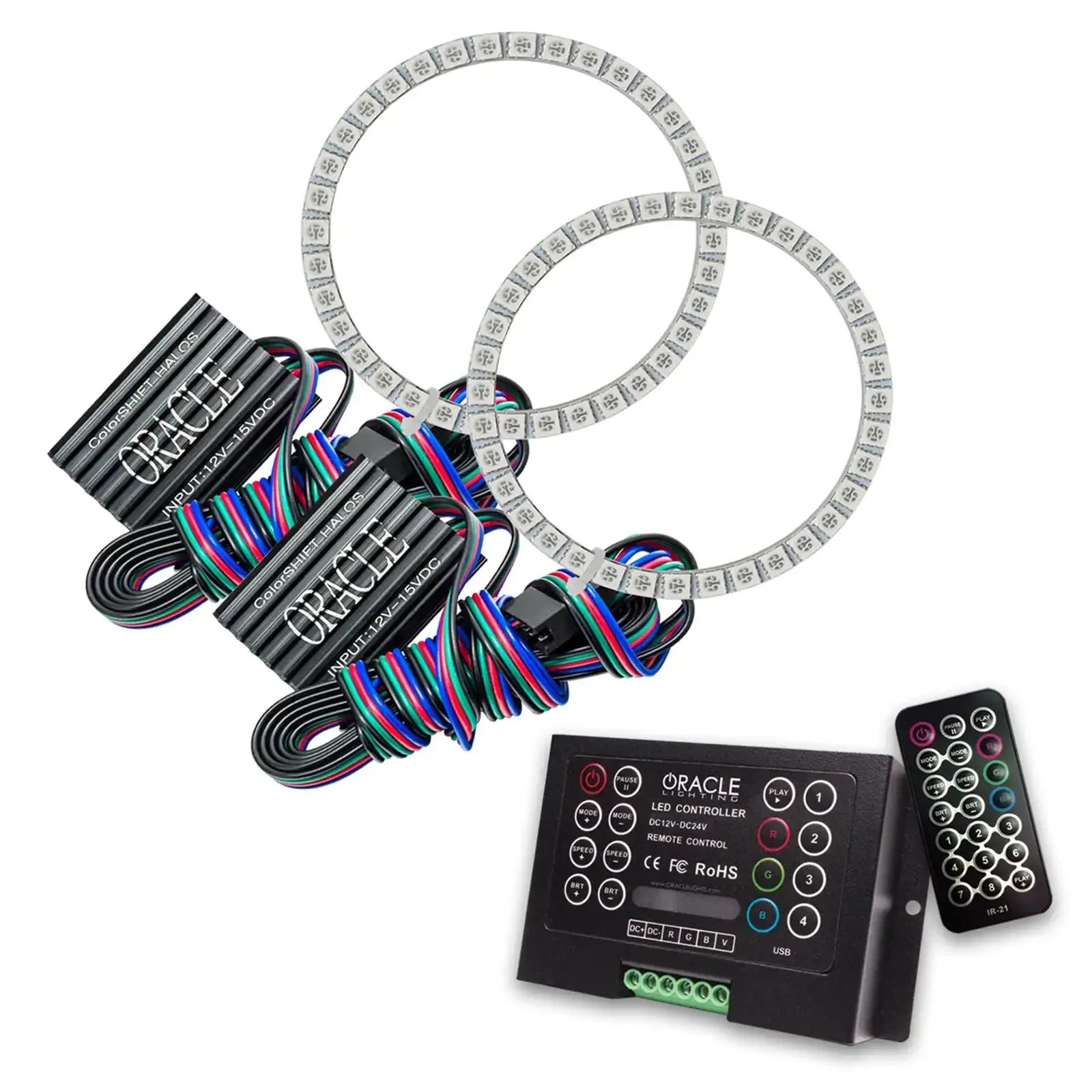 ORACLE Lighting 2009-2012 Ford Flex LED Headlight Halo Kit - Image 9
