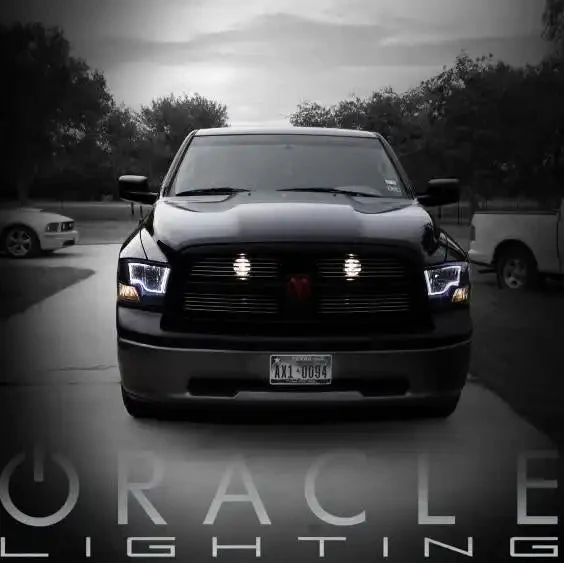ORACLE Lighting 2009-2013 Ram 1500 Non-Sport LED Headlight Halo Kit - Image 4