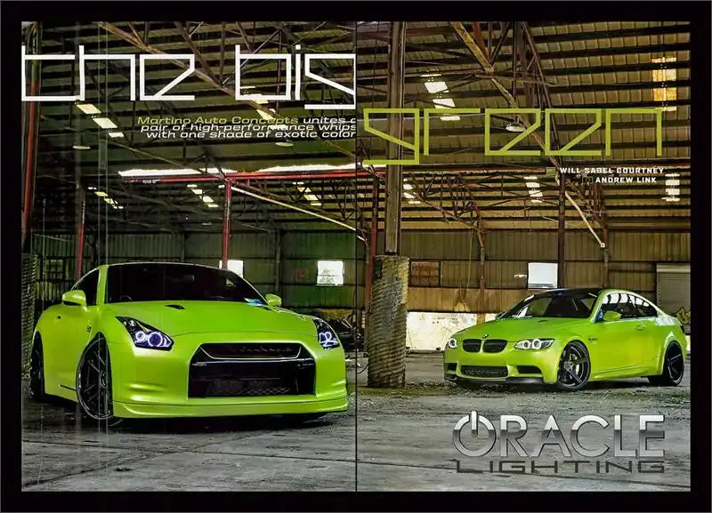 ORACLE Lighting 2009-2013 Nissan GTR LED Headlight Halo Kit - Image 5