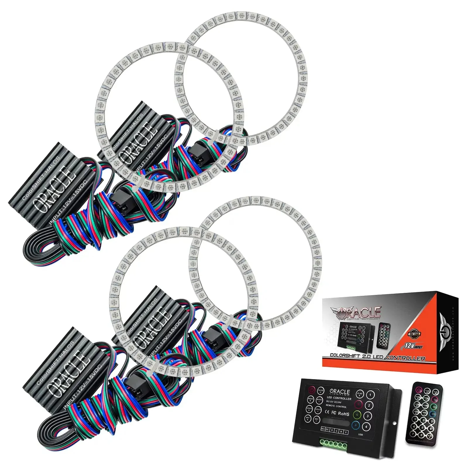 ORACLE Lighting 2009-2014 Nissan Maxima LED Headlight Halo Kit - Image 6