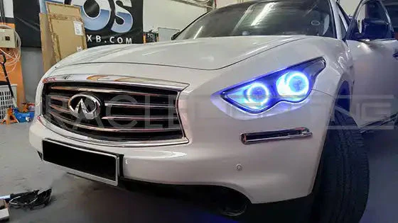 ORACLE Lighting 2009-2015 Infiniti QX70 LED Headlight Halo Kit - Image 3