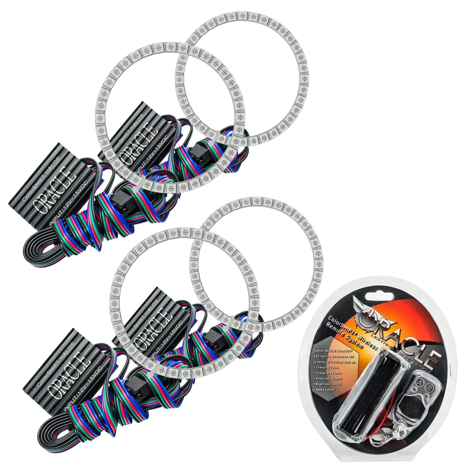ORACLE Lighting 2009-2021 Nissan 370Z LED Dual Headlight Halo Kit - Image 6