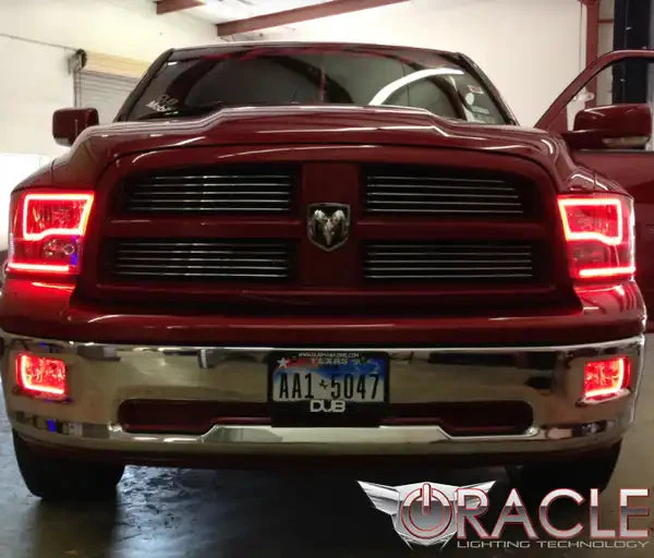 ORACLE Lighting 2009-2018 RAM Sport (Quad) LED Headlight Halo Kit - Image 12