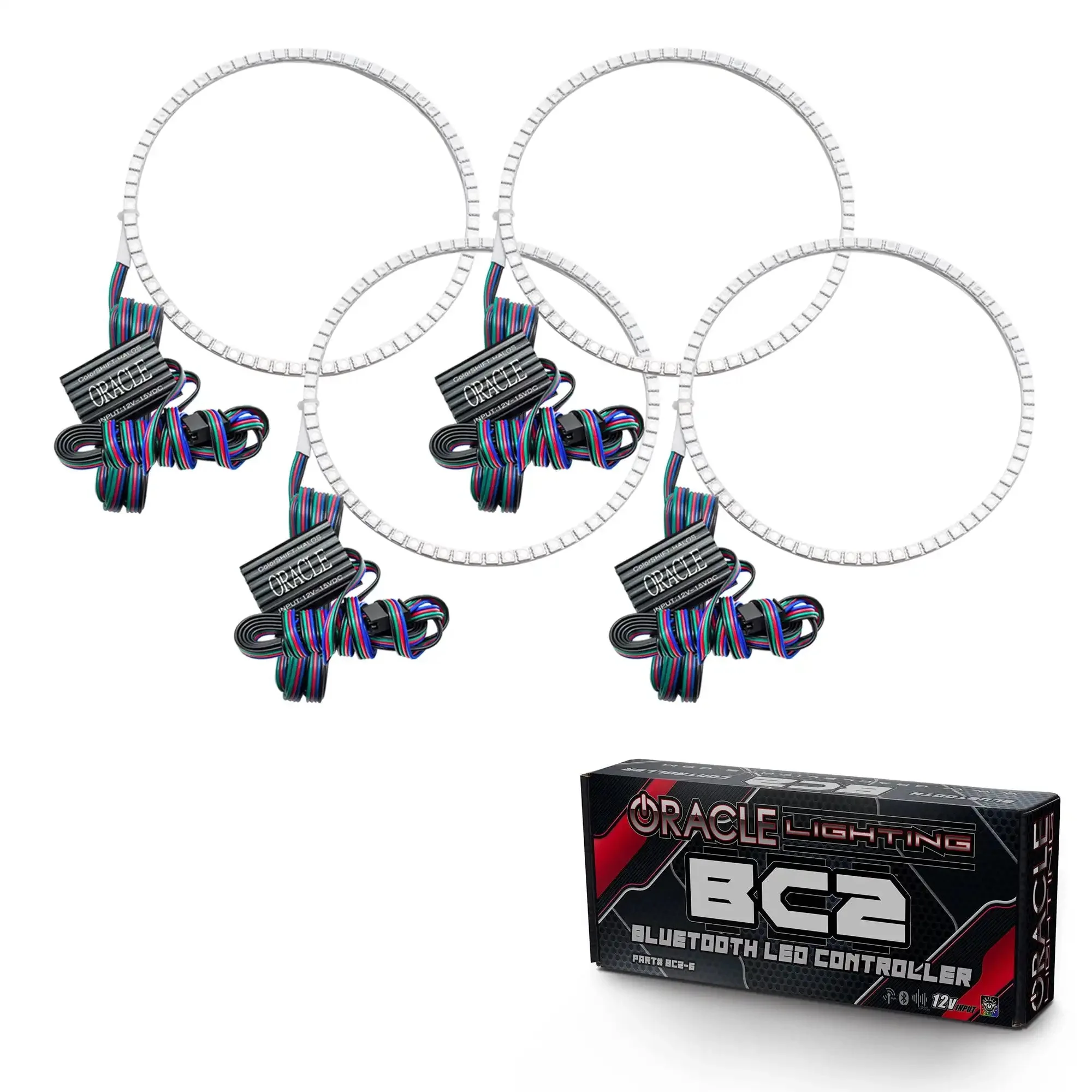 ORACLE Lighting 2010-2012 Nissan Altima Coupe LED Headlight Halo Kit - Image 7