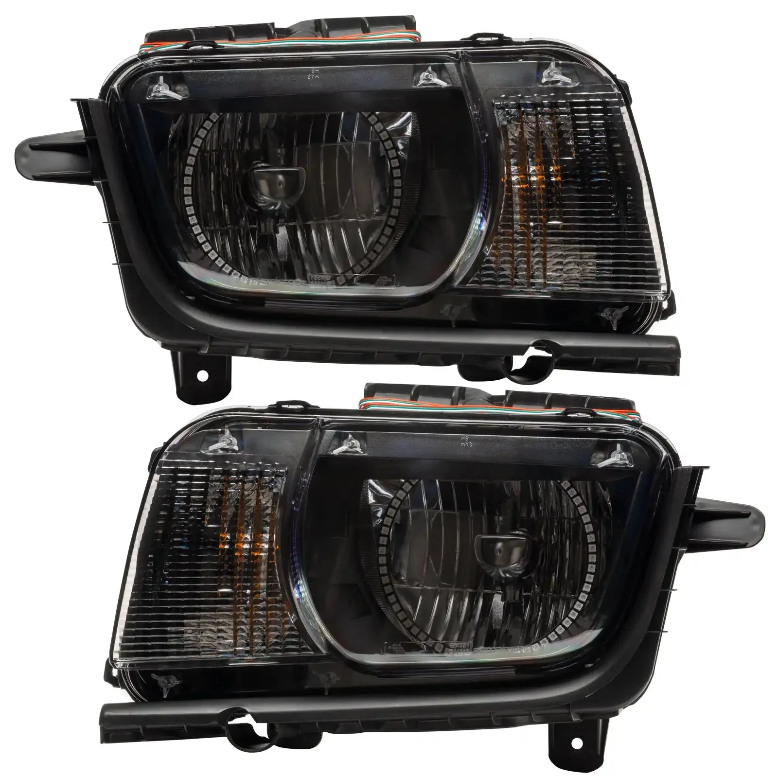 ORACLE Lighting 2010-2013 Chevrolet Camaro Non RS Pre-Assembled Headlights - Dynamic ColorSHIFT - Image 3