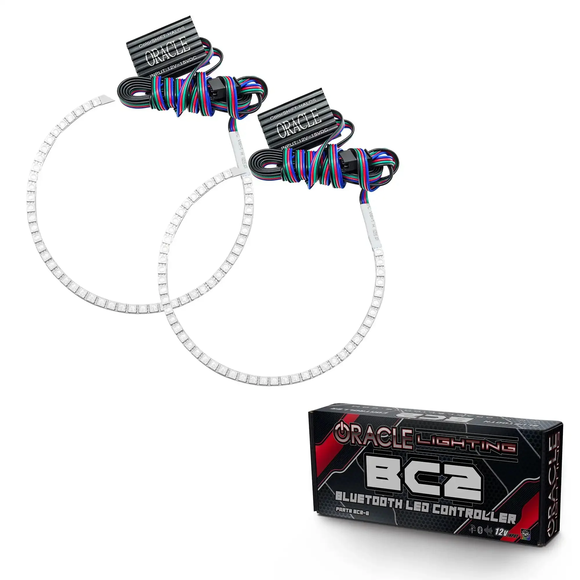 ORACLE Lighting 2010-2014 Ford Mustang LED Headlight Halo Kit - Image 7
