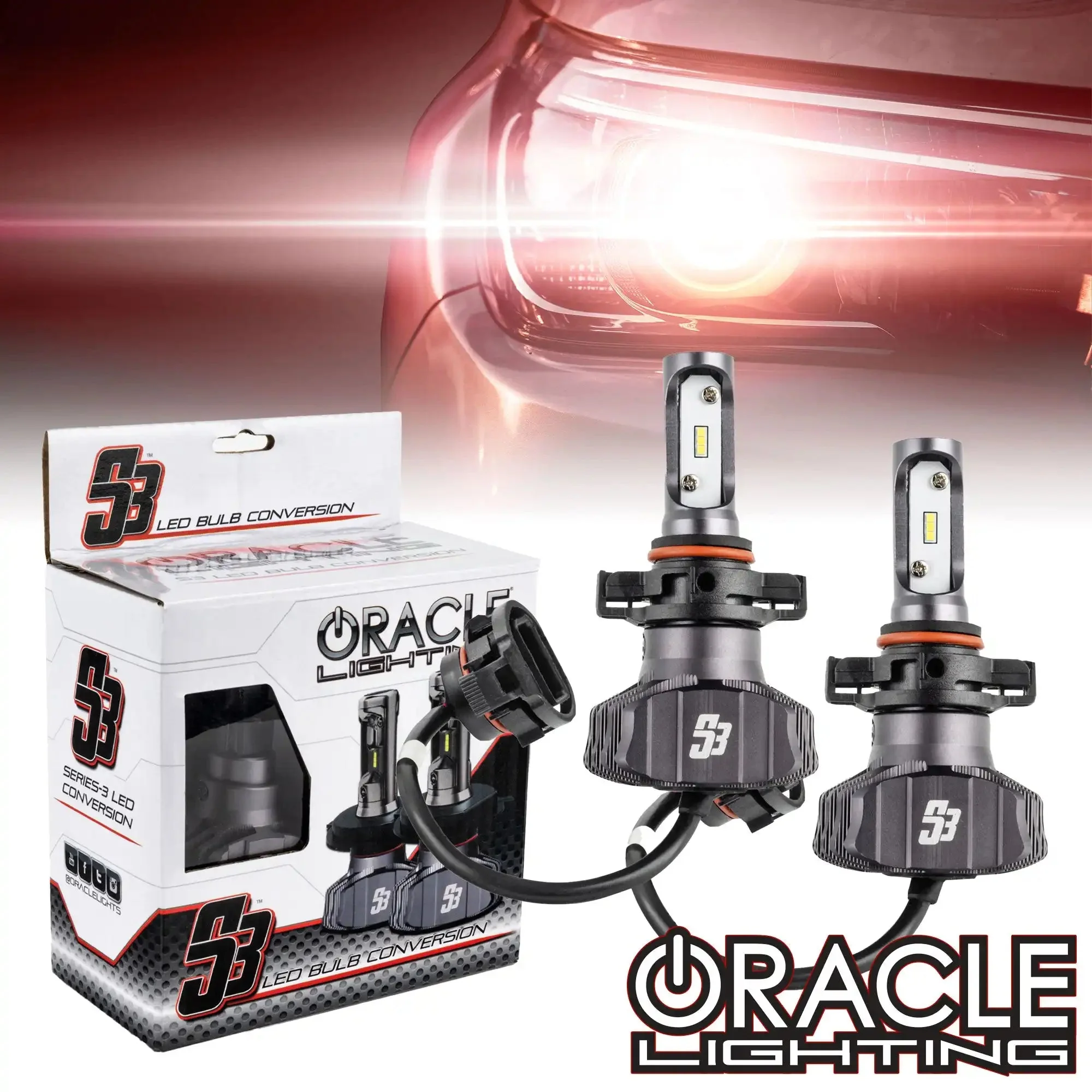 ORACLE Lighting PSX24W/2504 - S3 LED Bulb Conversion Kit (Fog Light)