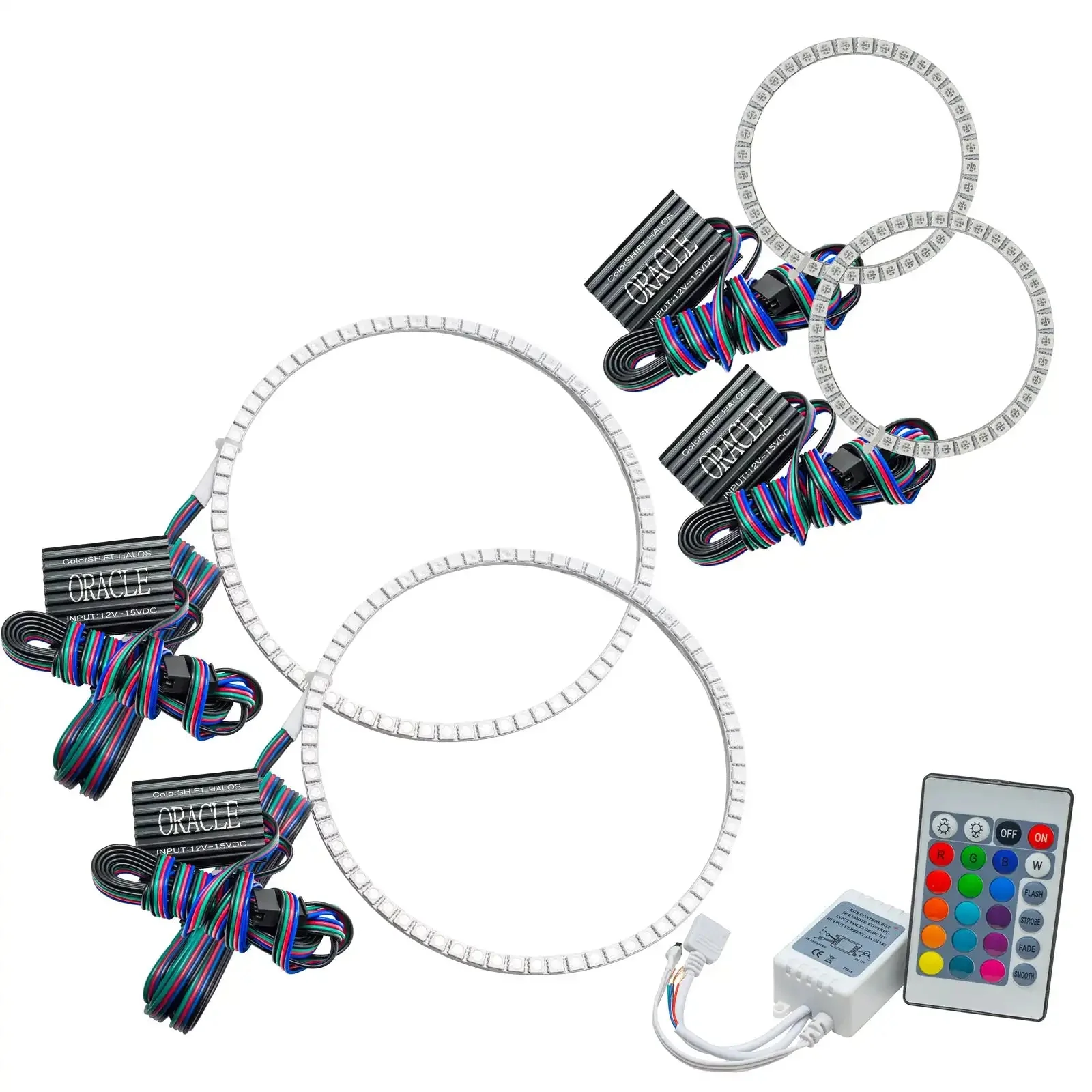ORACLE Lighting 2011-2012 Mercedes Sprinter Van ORACLE Halo Kit - Non Projector Style - Image 4