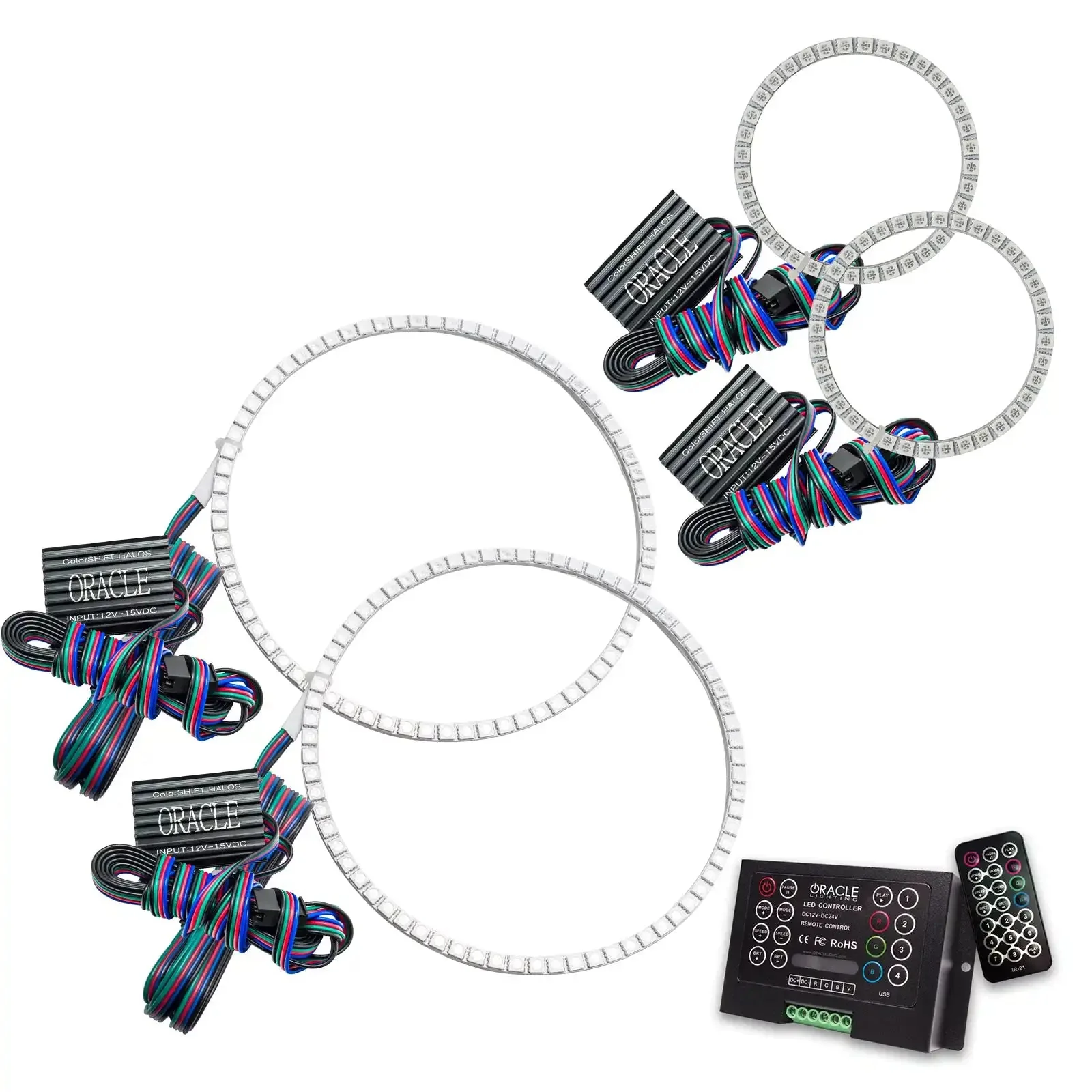 ORACLE Lighting 2011-2012 Mercedes Sprinter Van ORACLE Halo Kit - Non Projector Style - Image 6