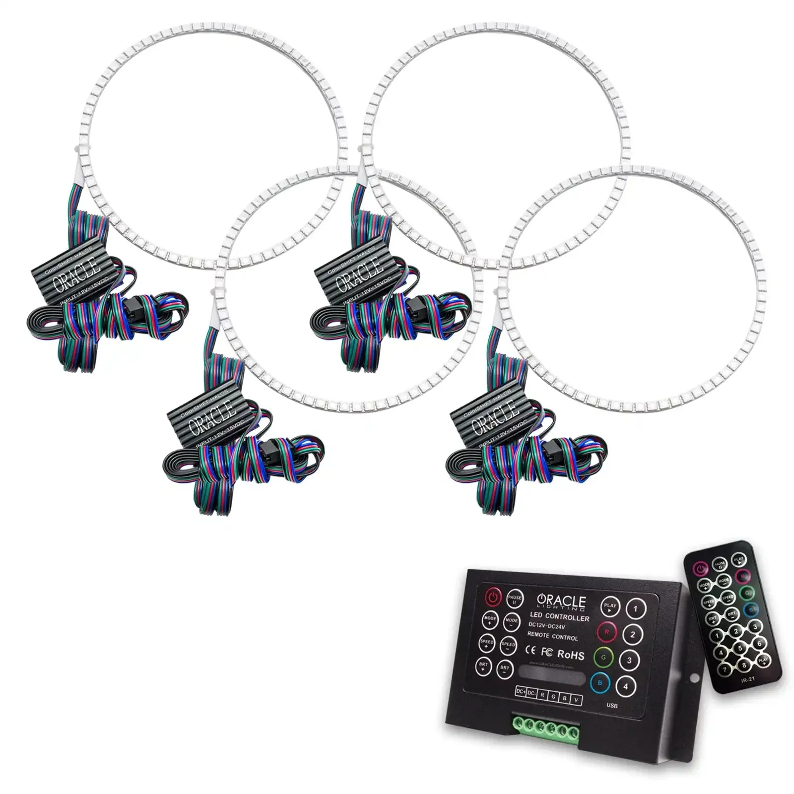 ORACLE Lighting 2011-2012 Mercedes Sprinter Van LED Headlight Halo Kit - Projector Style - Image 6