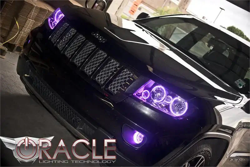 ORACLE Lighting 2011-2013 Jeep Grand Cherokee LED Headlight Halo Kit - Image 10