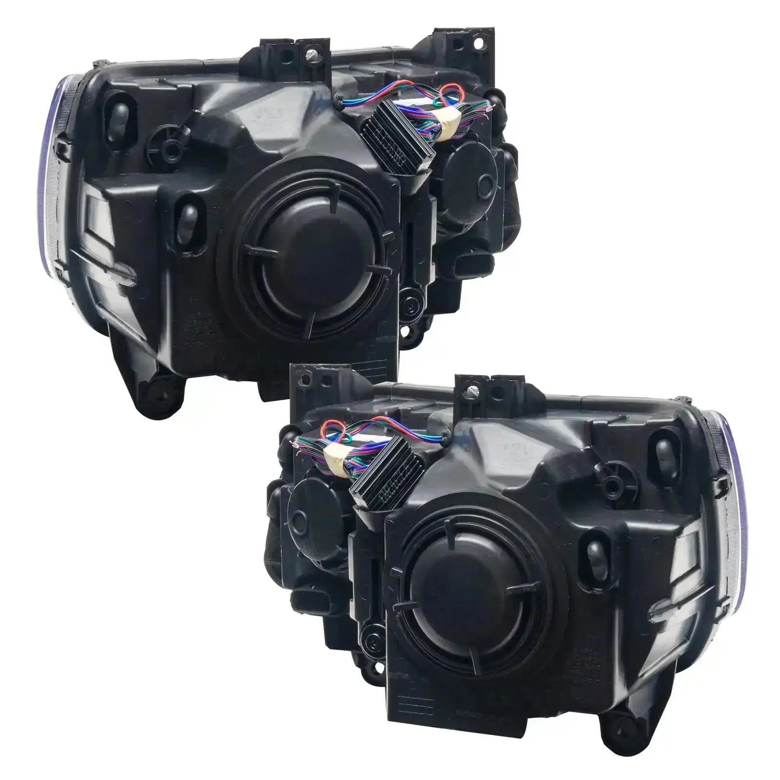 2011-2014 Chrysler 300C NON HID Pre-Assembled Headlights - Black Housing - Image 20