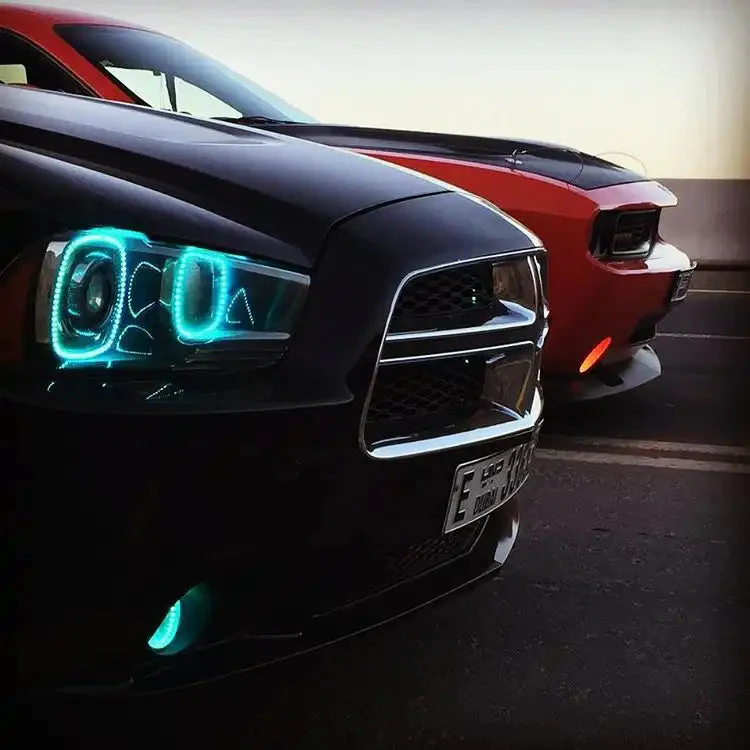 ORACLE Lighting 2011-2014 Dodge Charger LED Headlight Halo Kit - Image 18