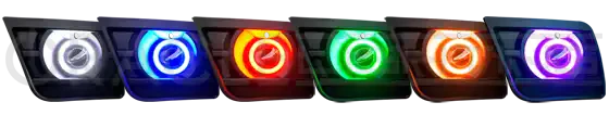 ORACLE Lighting 2011-2019 Chrysler 300/300C/SRT8 LED Surface Mount Projector Fog Halo Kit - Image 7