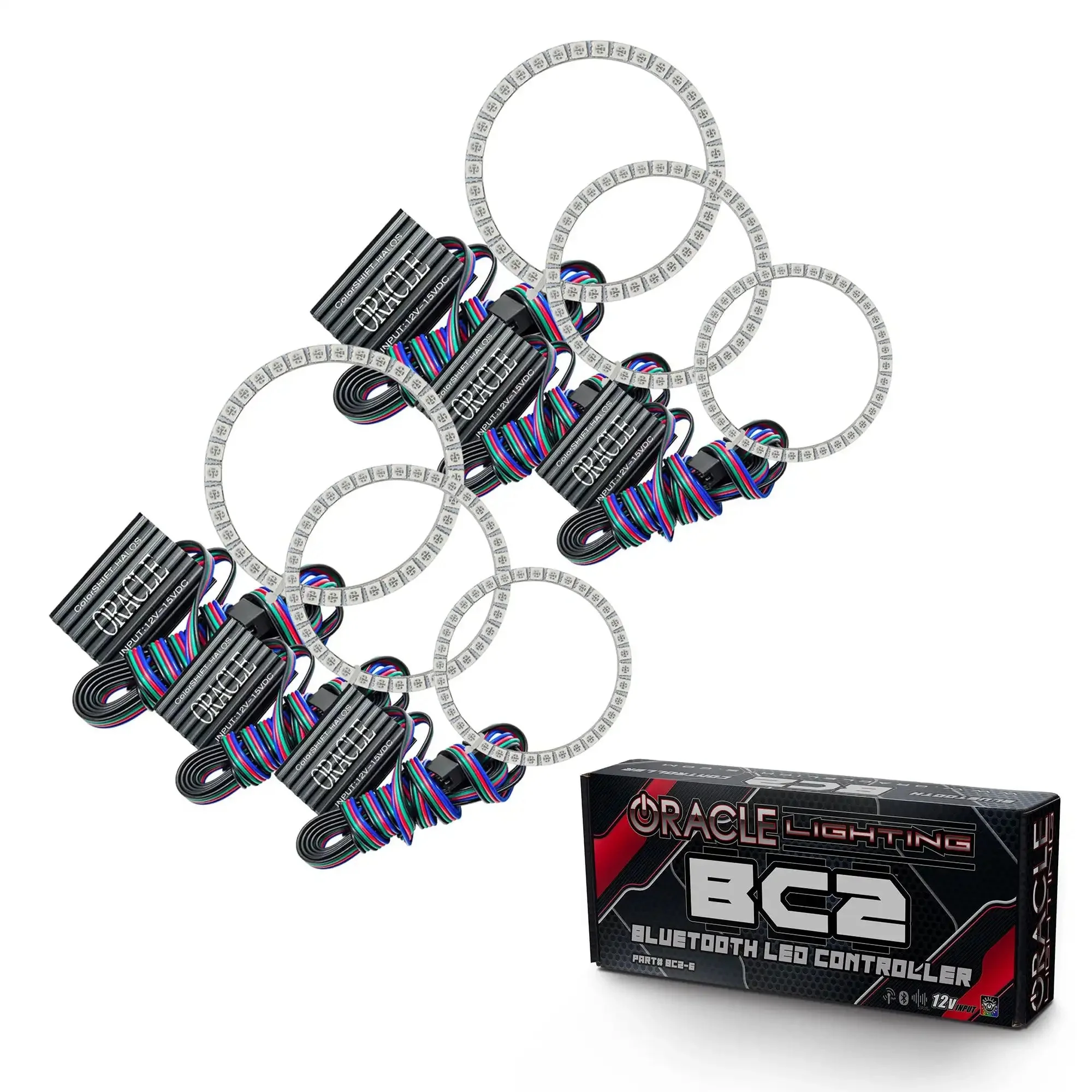 ORACLE Lighting 2011-2013 Infiniti QX56 SMD Headlight Halo Kit - Image 7