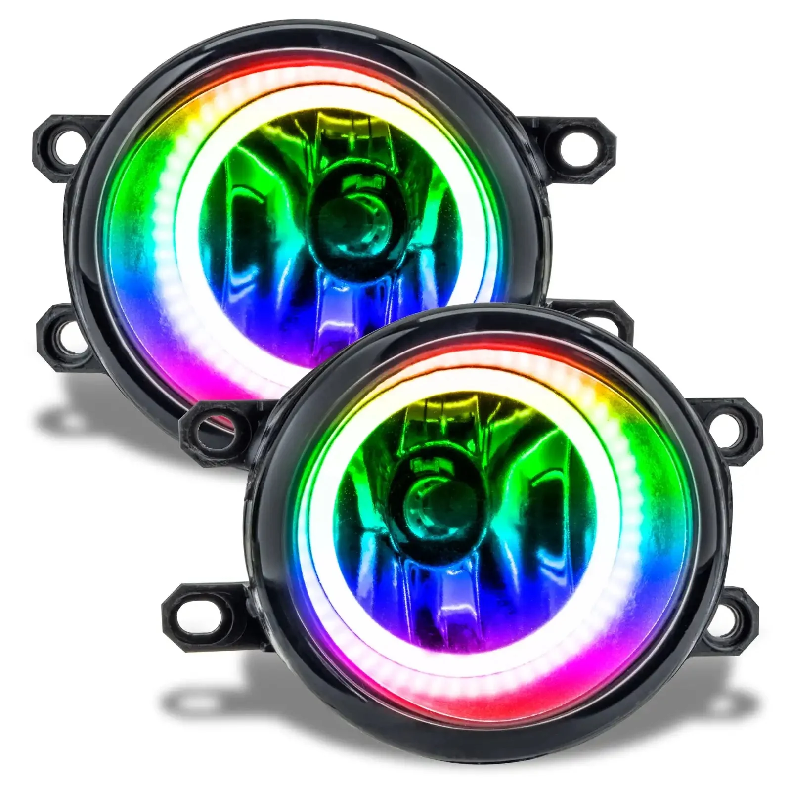 ORACLE Lighting 2012-2014 Toyota Prius Pre-Assembled Halo Fog Lights - Image 4