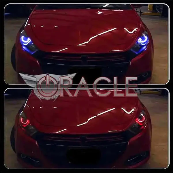 ORACLE Lighting 2013-2016 Dodge Dart Headlight LED Project Halo Kit - Image 9