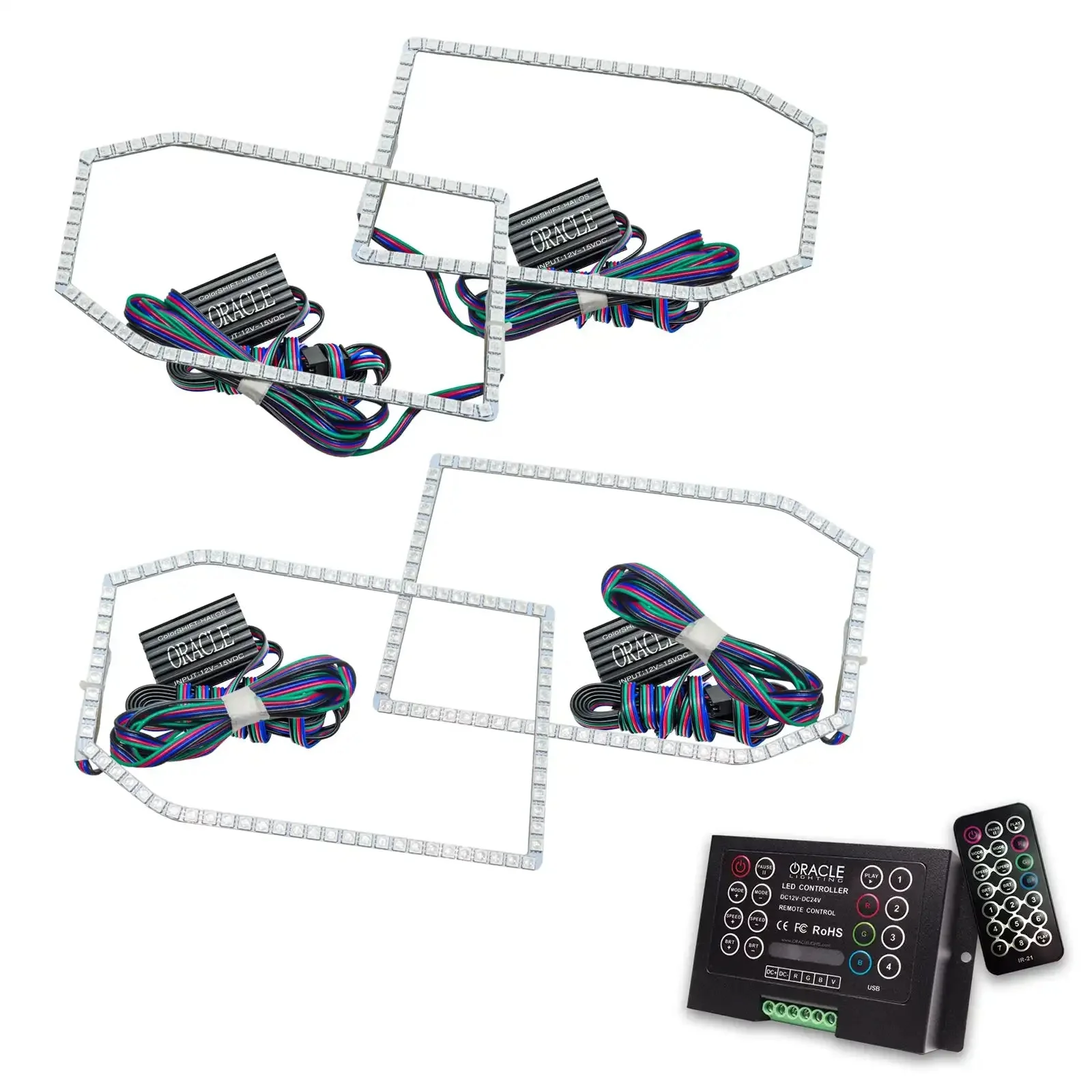 2014-2015 Chevy Silverado ORACLE Halo Kit (Non-Projector Style) - Image 14