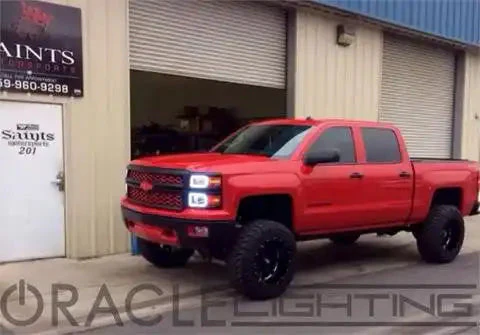 2014-2015 Chevy Silverado ORACLE Halo Kit (Non-Projector Style) - Image 3