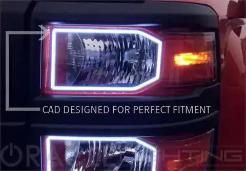 2014-2015 Chevy Silverado ORACLE Halo Kit (Non-Projector Style) - Image 5