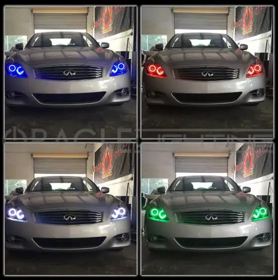 ORACLE Lighting 2014-2015 Infiniti Q60 LED Headlight Halo Kit - Image 2