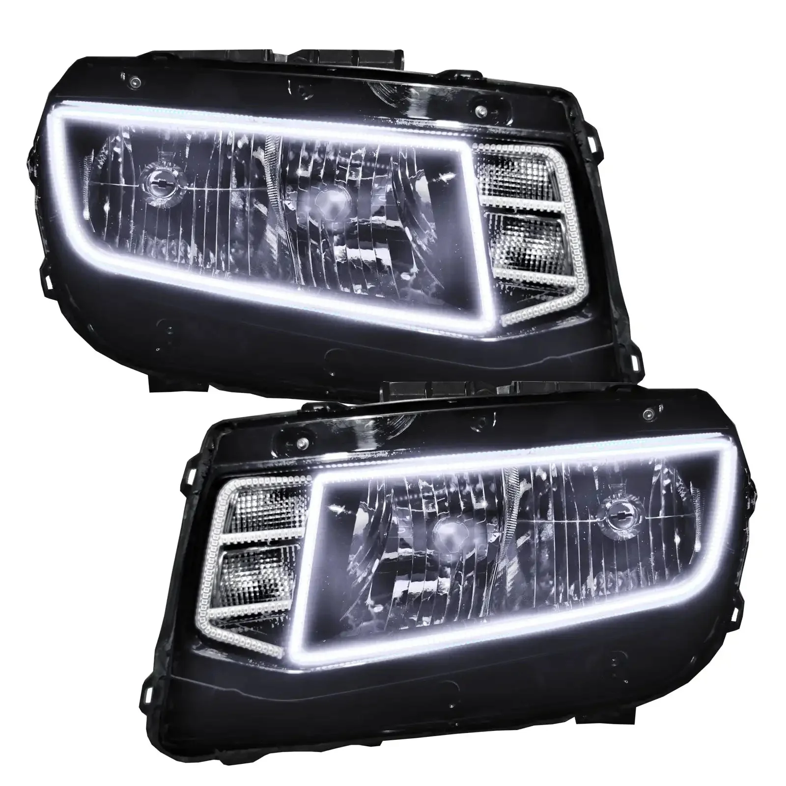 ORACLE Lighting 2014-2015 Chevrolet Camaro Non-RS LED Headlight Halo Kit (Square Style) - Image 3