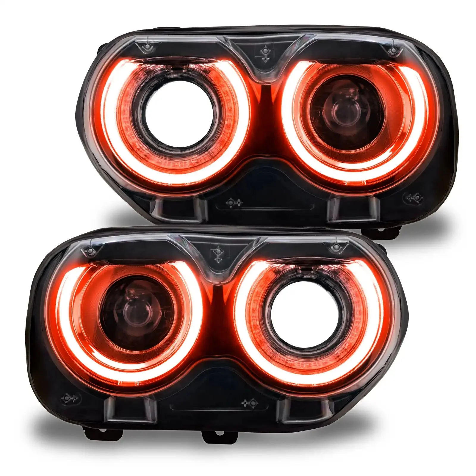 ORACLE Lighting 2015-2023 Dodge Challenger ColorSHIFT RGB+W Headlight DRL Upgrade Kit - Image 10