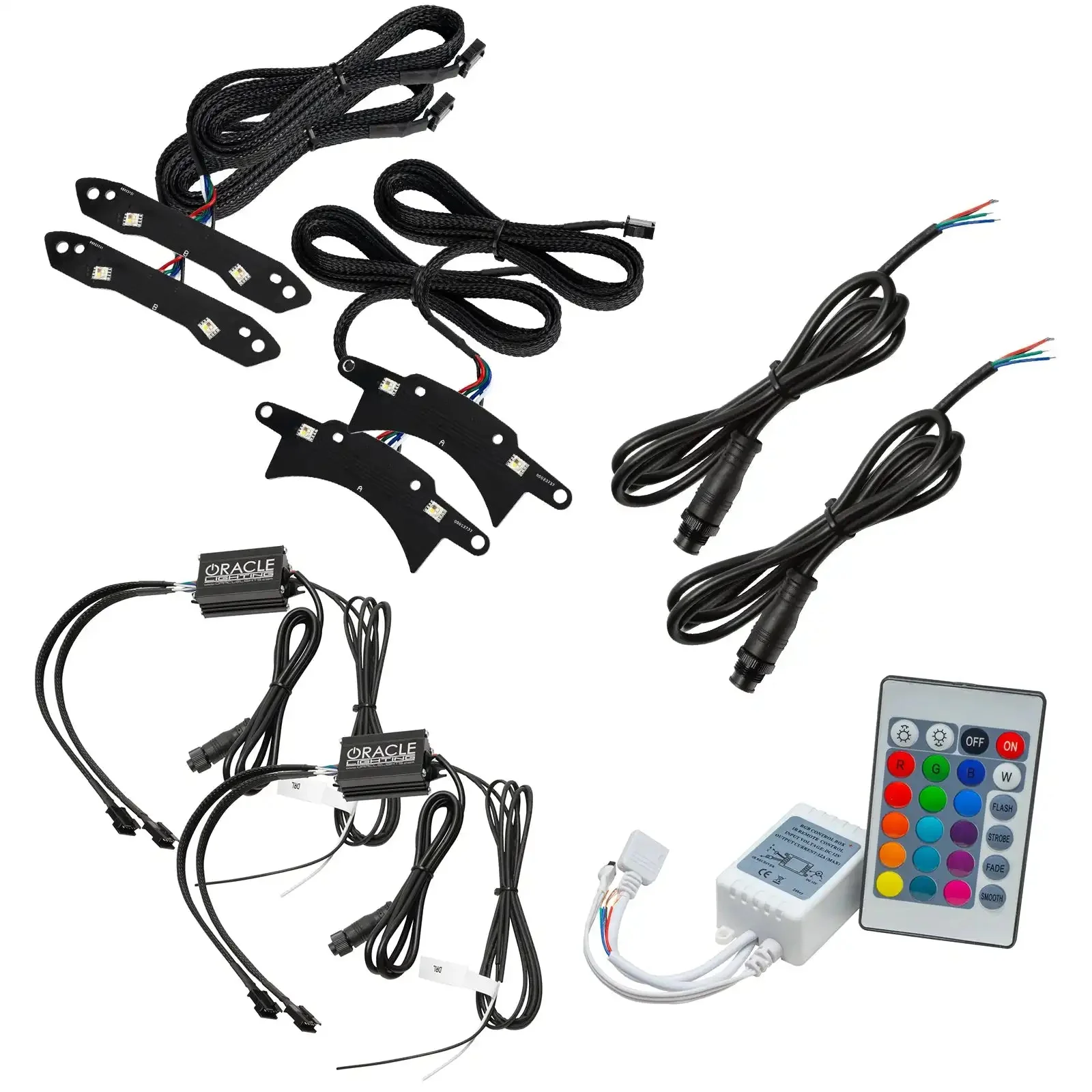 ORACLE Lighting 2015-2023 Dodge Challenger ColorSHIFT RGB+W Headlight DRL Upgrade Kit - Image 20