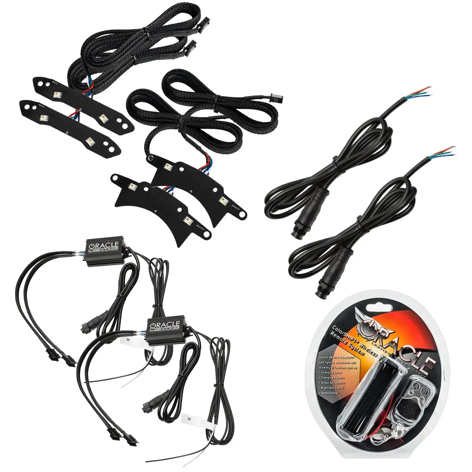 ORACLE Lighting 2015-2023 Dodge Challenger ColorSHIFT RGB+W Headlight DRL Upgrade Kit - Image 21