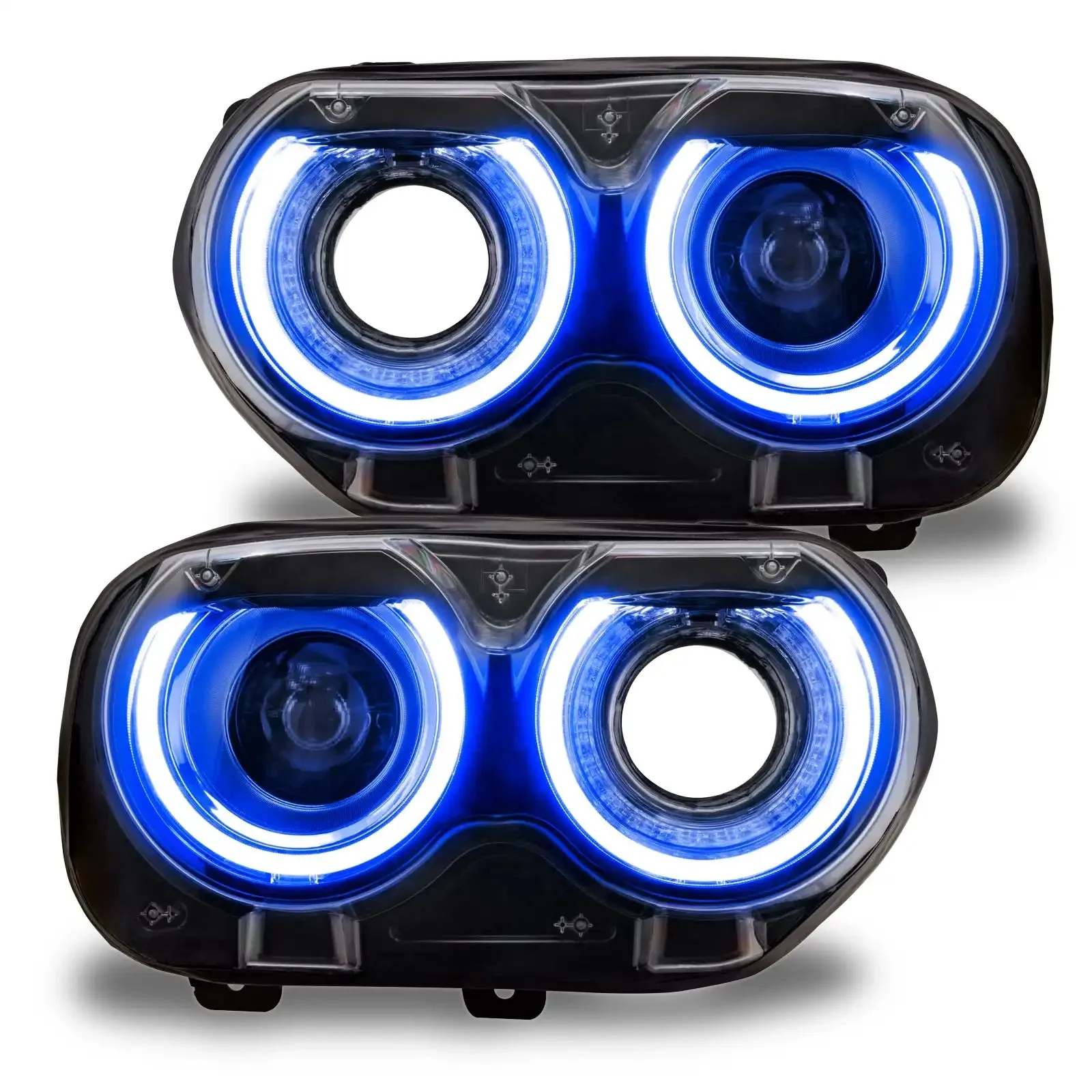 ORACLE Lighting 2015-2023 Dodge Challenger ColorSHIFT RGB+W Headlight DRL Upgrade Kit - Image 7