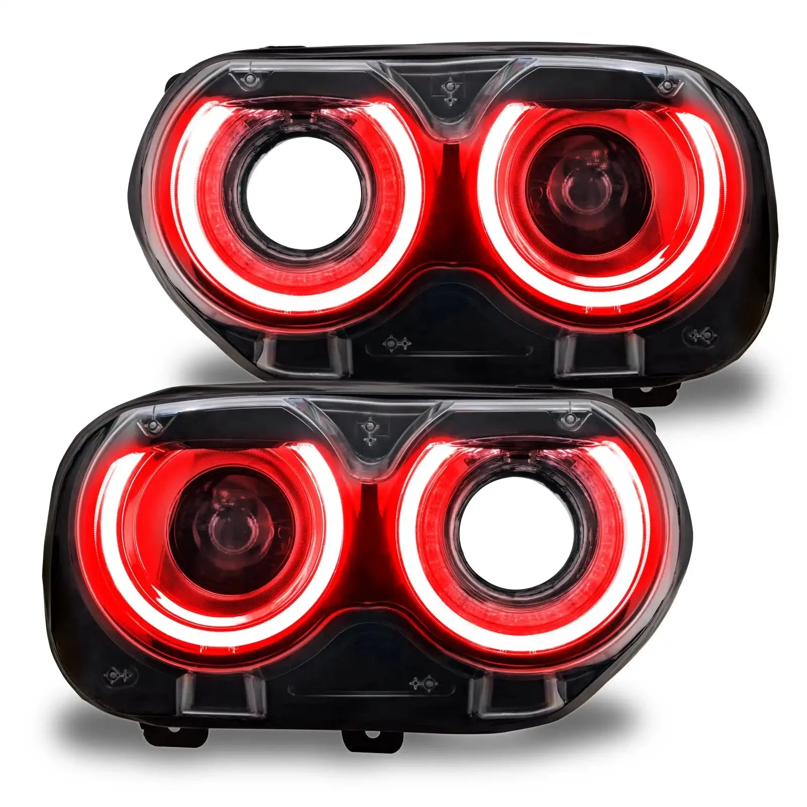ORACLE Lighting 2015-2023 Dodge Challenger ColorSHIFT RGB+W Headlight DRL Upgrade Kit - Image 8
