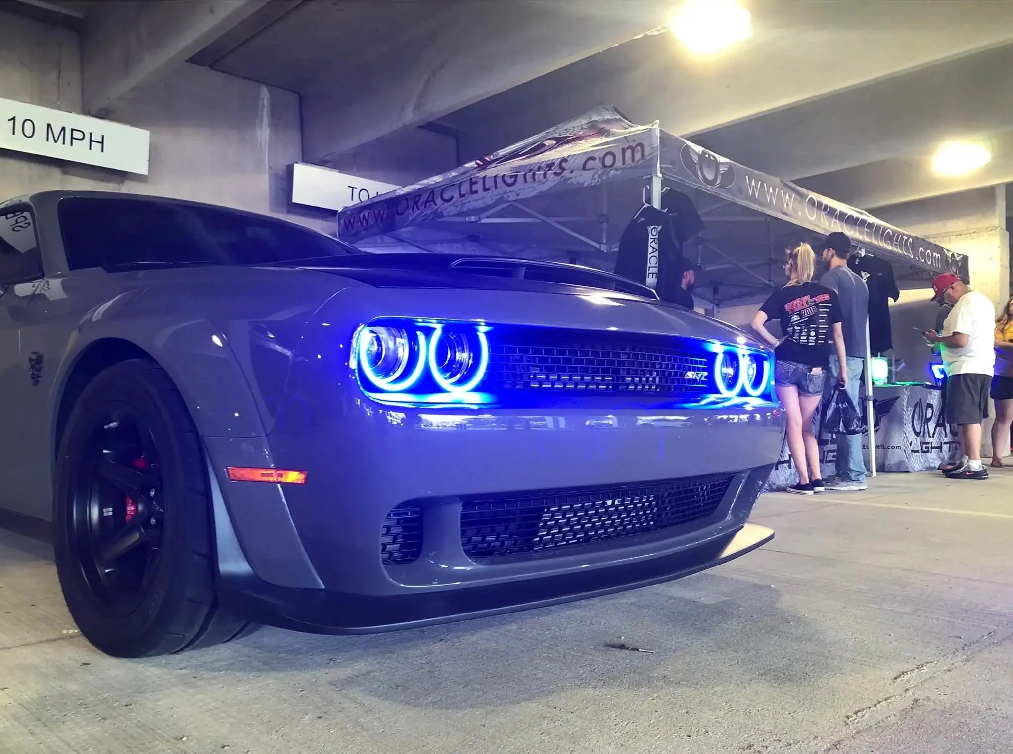 ORACLE Lighting 2015-2023 Dodge Challenger LED Surface Mount Headlight Halo Kit - Image 16
