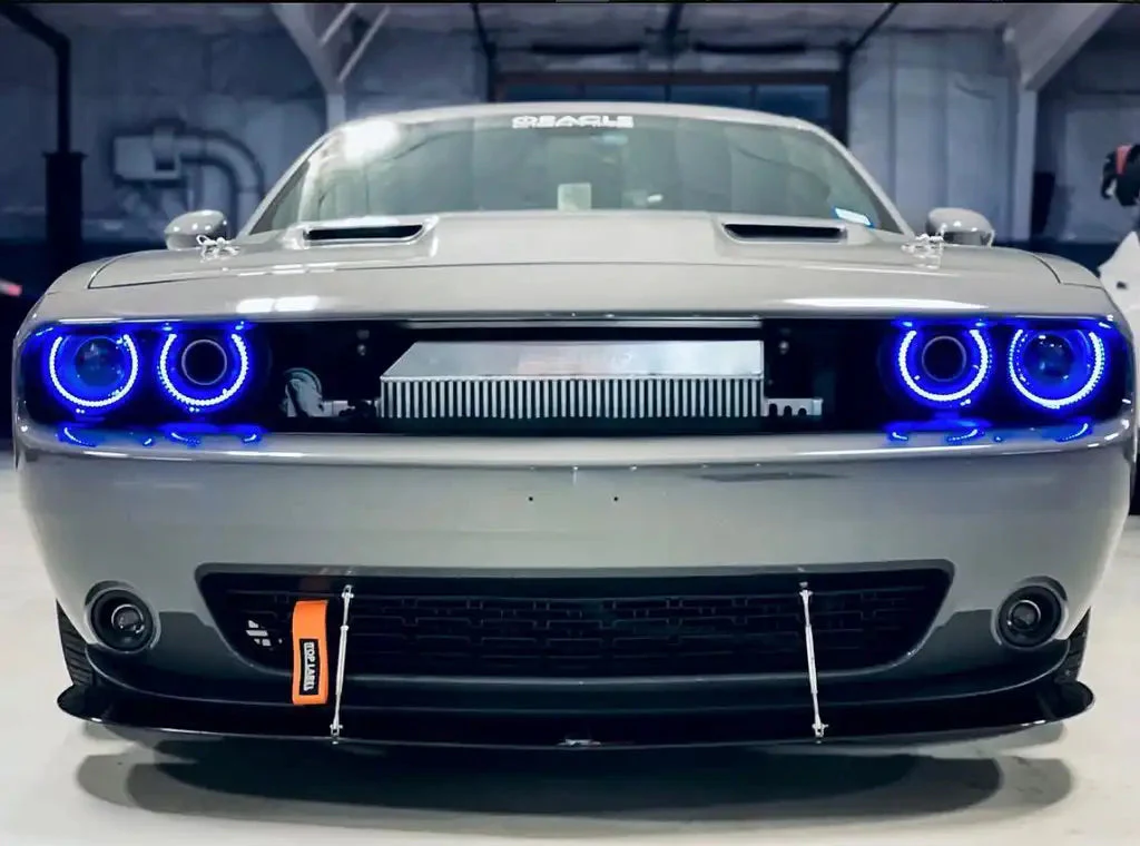 ORACLE Lighting 2015-2023 Dodge Challenger LED Surface Mount Headlight Halo Kit - Image 18