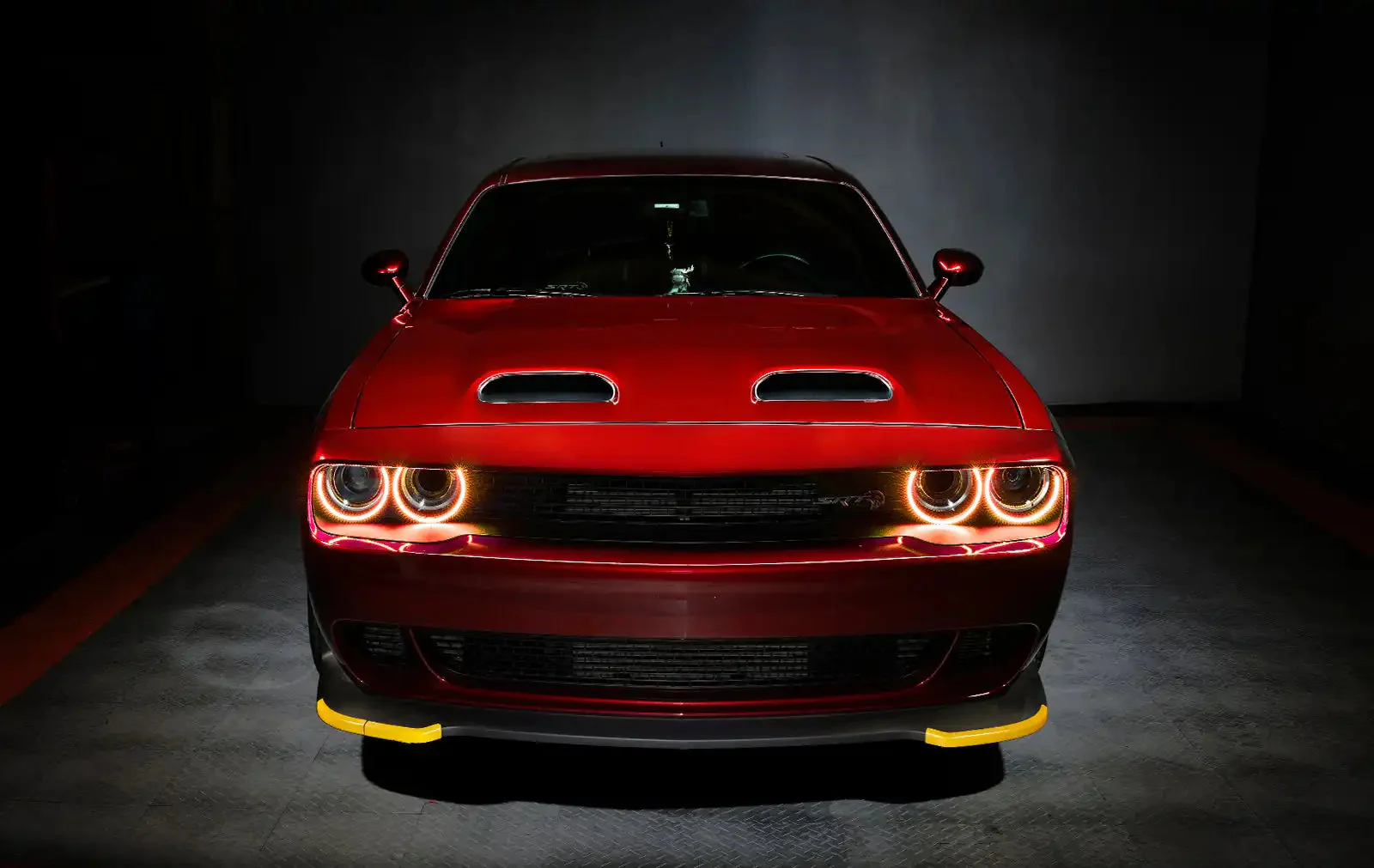 ORACLE Lighting 2015-2023 Dodge Challenger LED Surface Mount Headlight Halo Kit - Image 28