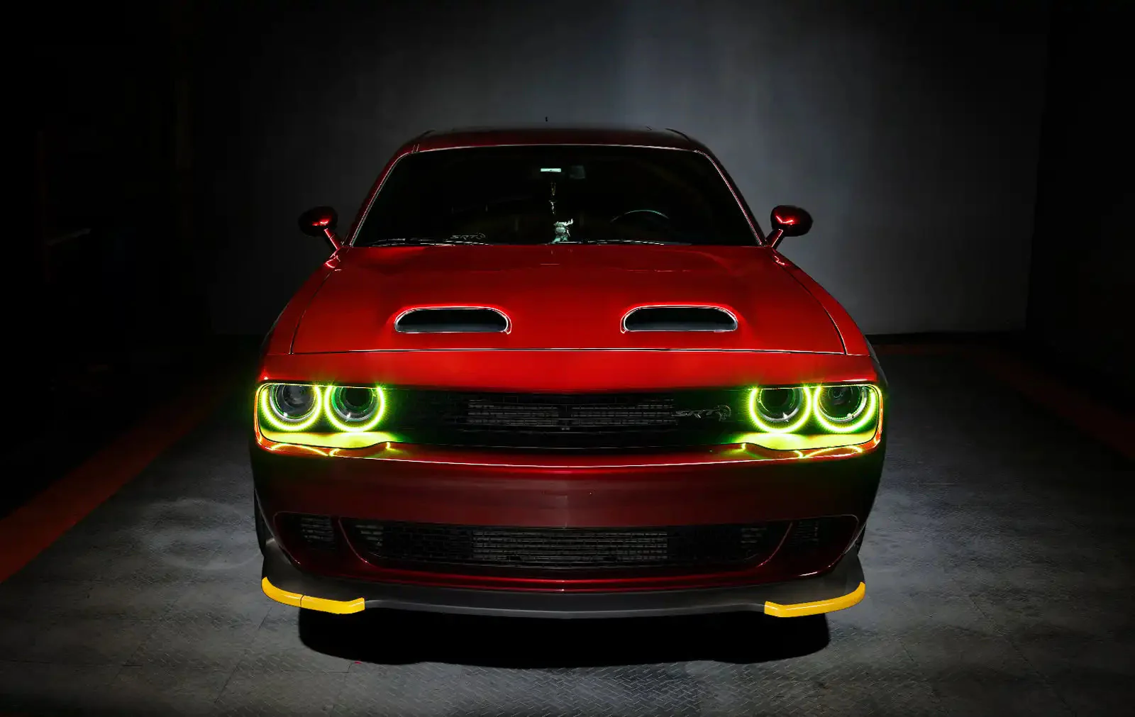 ORACLE Lighting 2015-2023 Dodge Challenger LED Surface Mount Headlight Halo Kit - Image 29