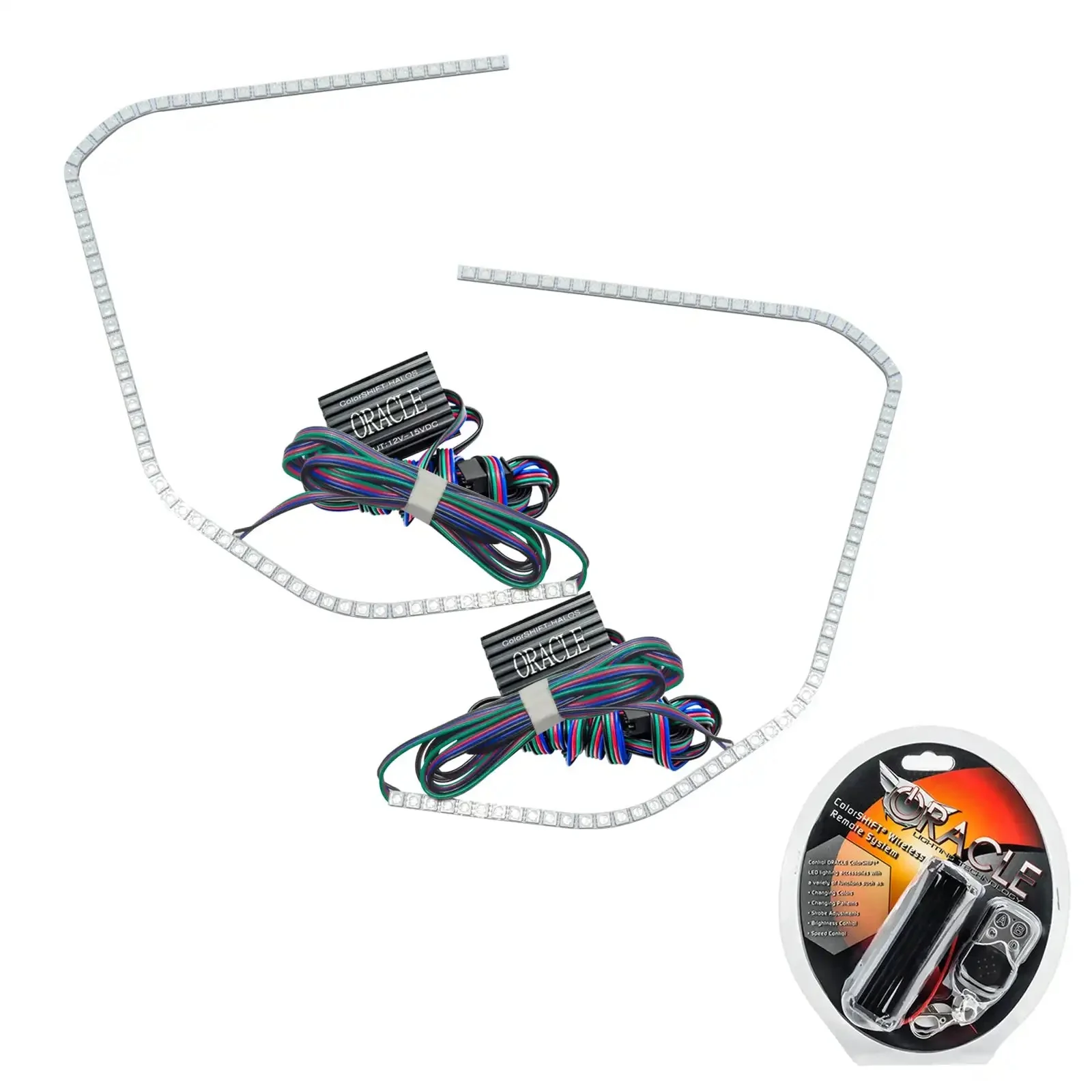 ORACLE Lighting 2015-2020 GMC Yukon LED ColorSHIFT Headlight Halo Kit - Image 5