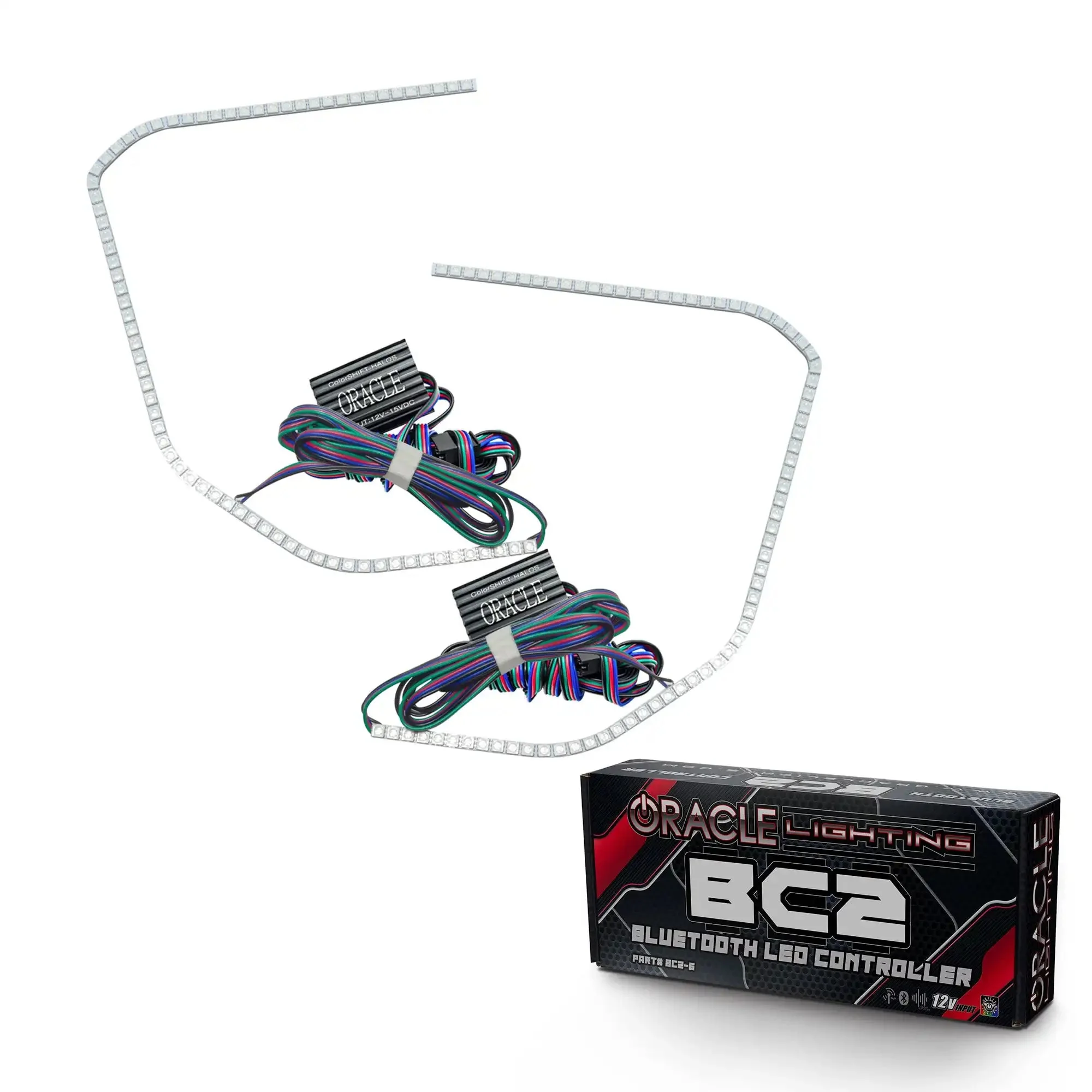 ORACLE Lighting 2015-2020 GMC Yukon LED ColorSHIFT Headlight Halo Kit - Image 7