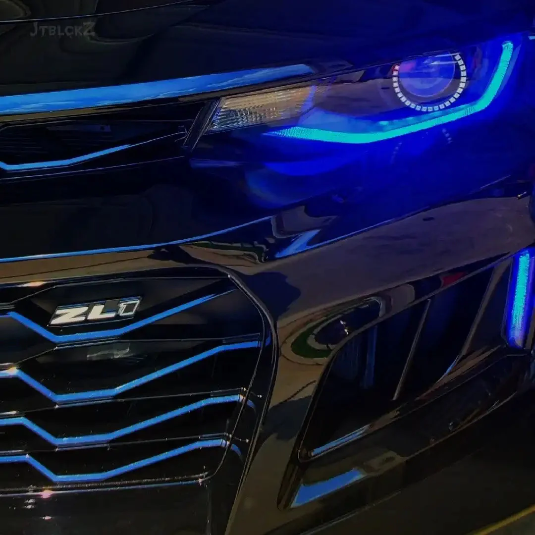 ORACLE Lighting 2016-2018 Chevrolet Camaro ColorSHIFT RGB+W Headlight DRL Upgrade Kit - Image 42