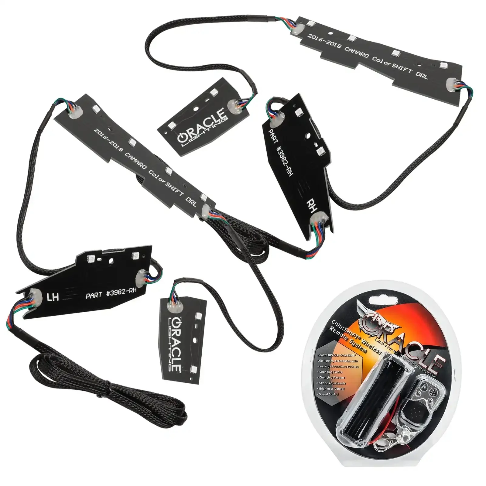 ORACLE Lighting 2016-2018 Chevrolet Camaro ColorSHIFT RGB+W Headlight DRL Upgrade Kit - Image 6