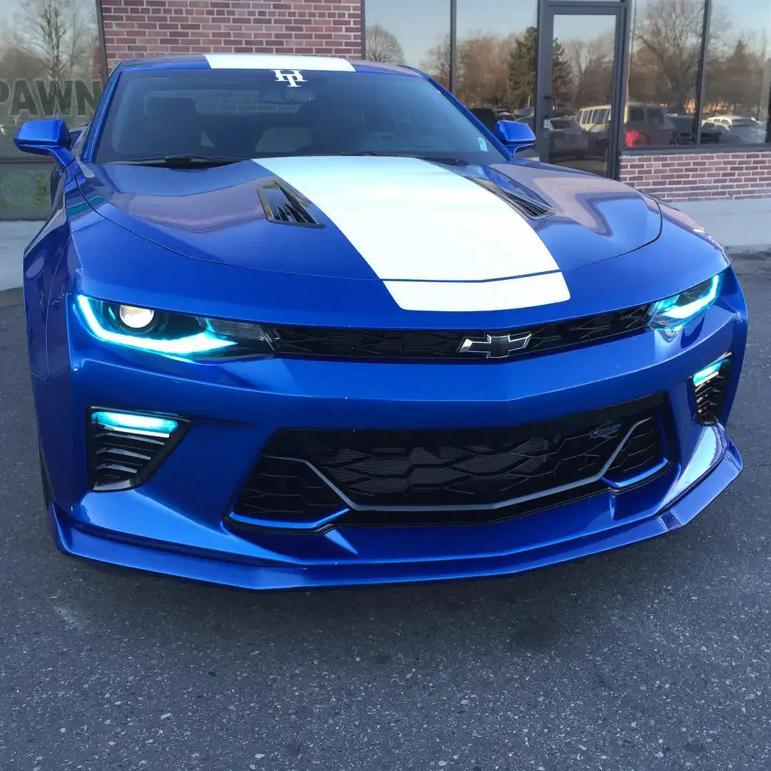 ORACLE Lighting 2016-2018 Chevrolet Camaro Dynamic ColorSHIFT Headlight DRL Upgrade Kit - Image 40