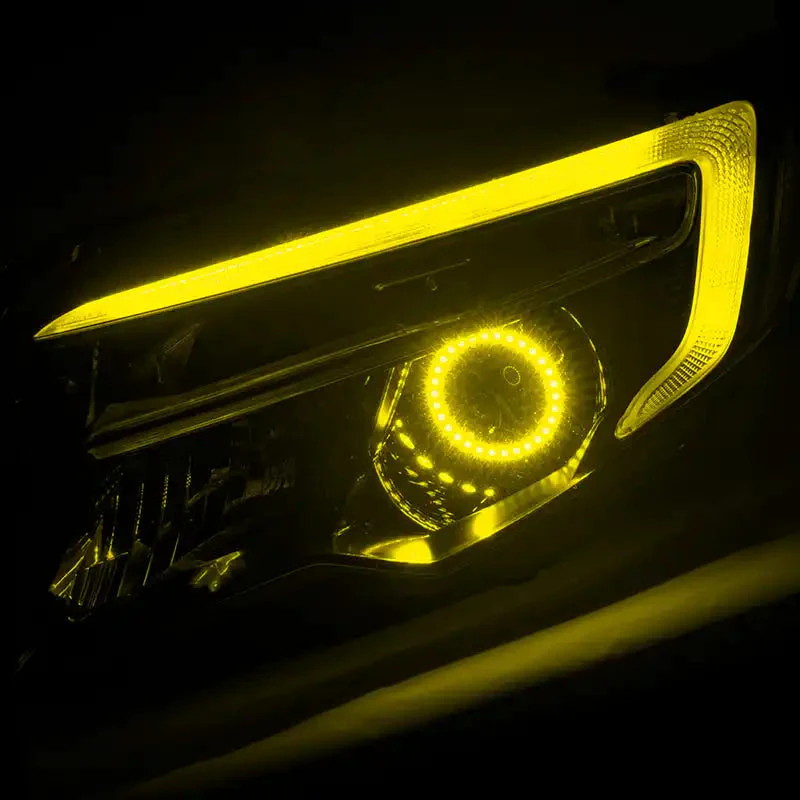 ORACLE Lighting 2016-2020 Honda Ridgeline ColorSHIFT DRL Upgrade w/Halo Kit - Image 11