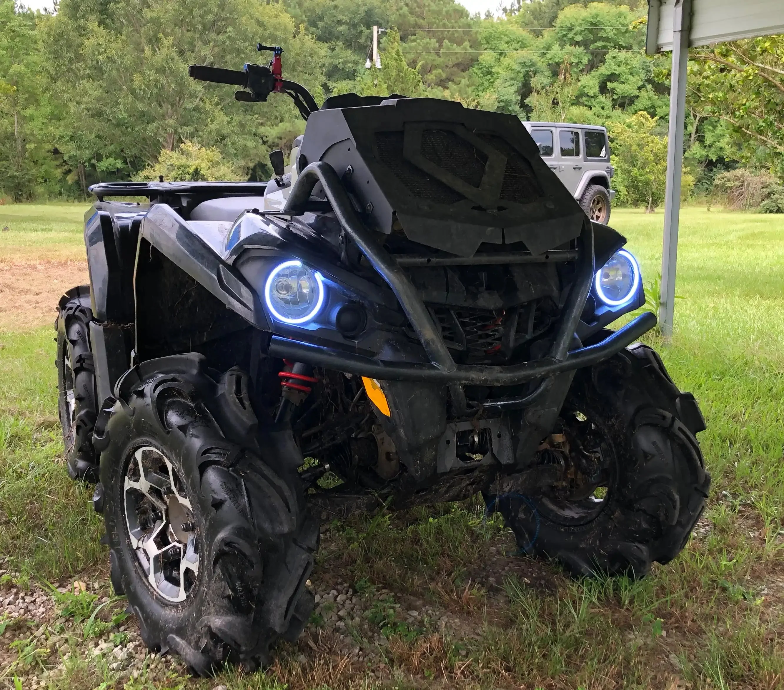 ORACLE Lighting 2016-2019 Can-Am Outlander G2 450 500 570 LED Surface Mount Halo Kit - Image 3
