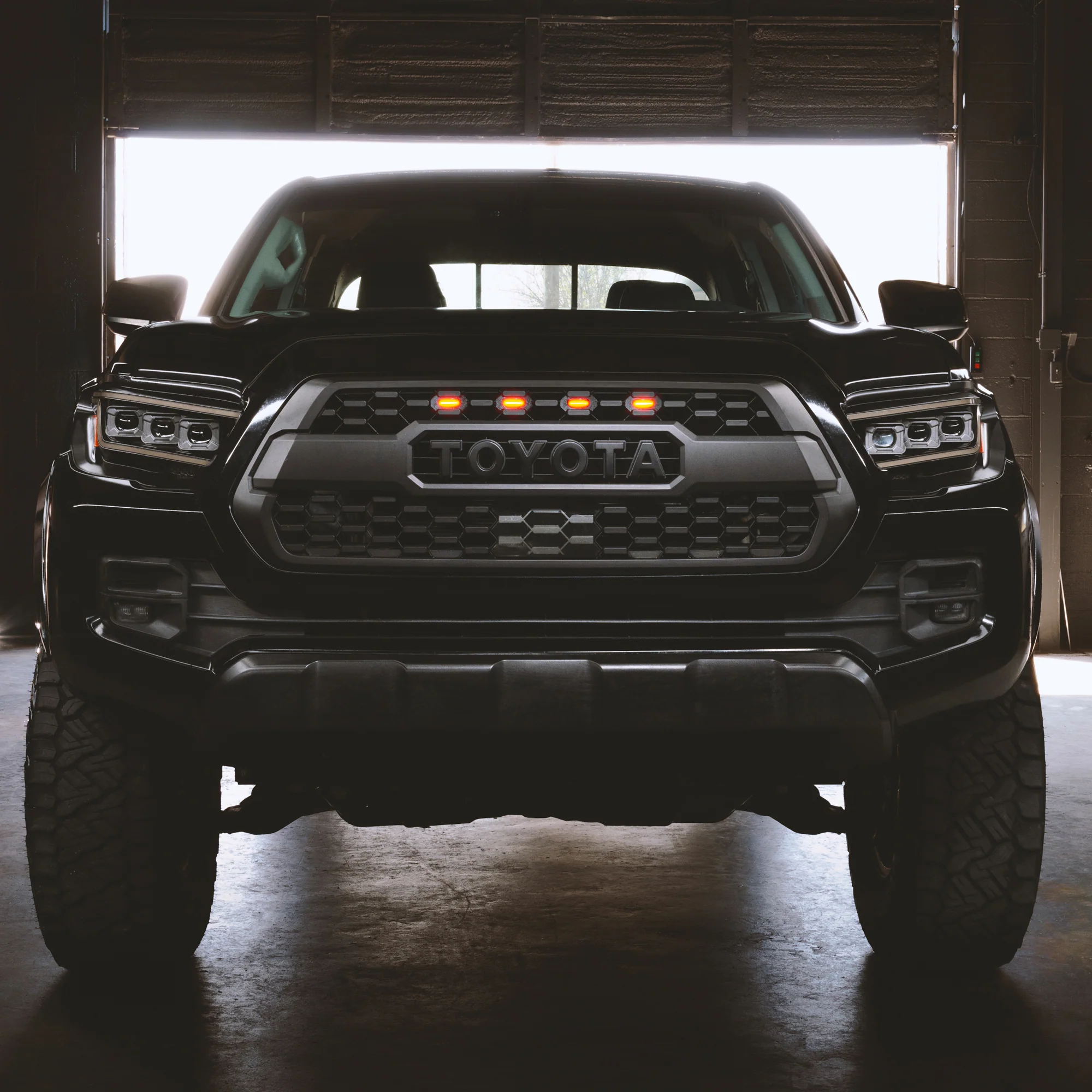 2016-2023 Gen 3 Toyota Tacoma TRD PRO Pre-Runner Style LED Grill Light Kit - Image 7