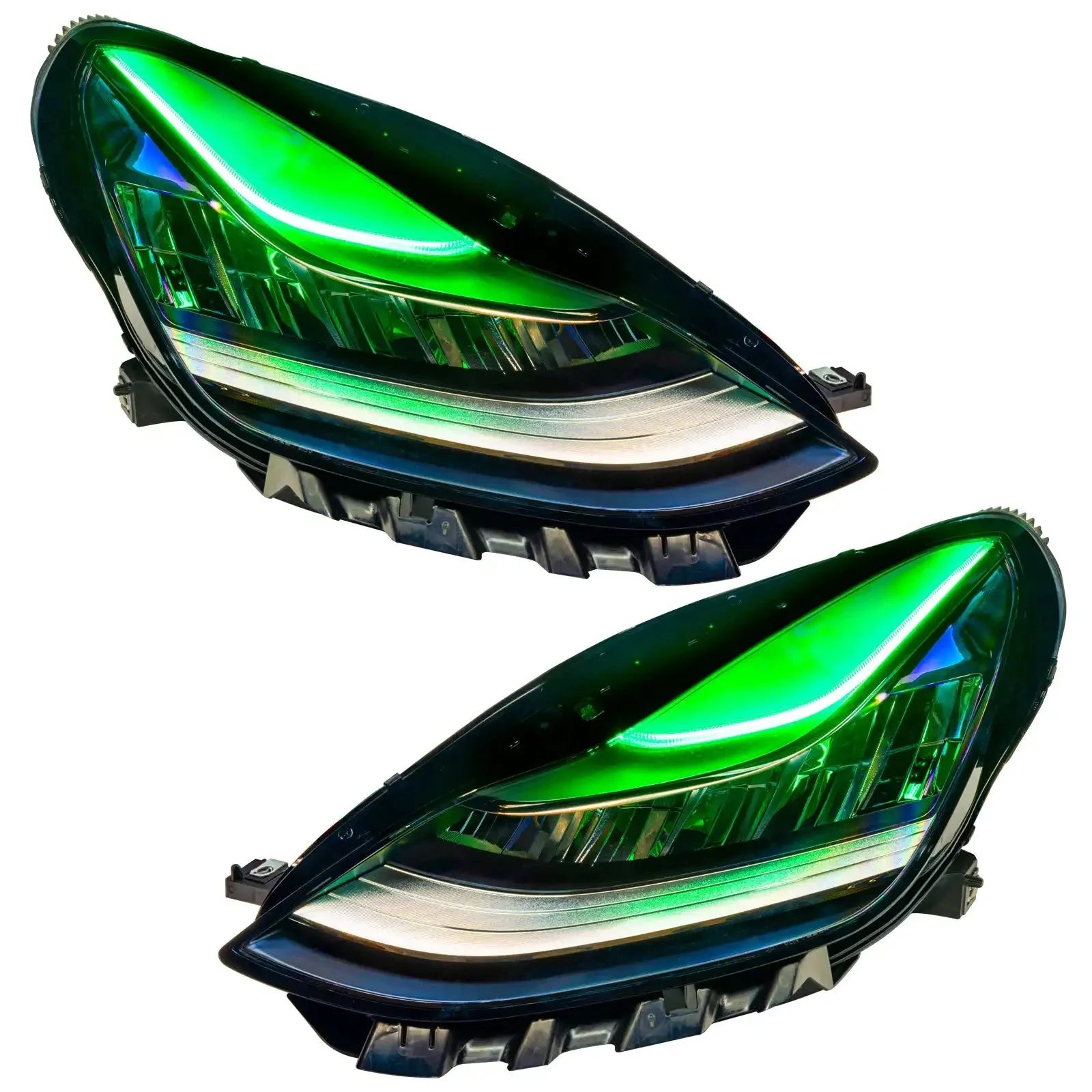2017–20 Tesla Model 3 Headlights ColorSHIFT DRL Upgrade - Image 10