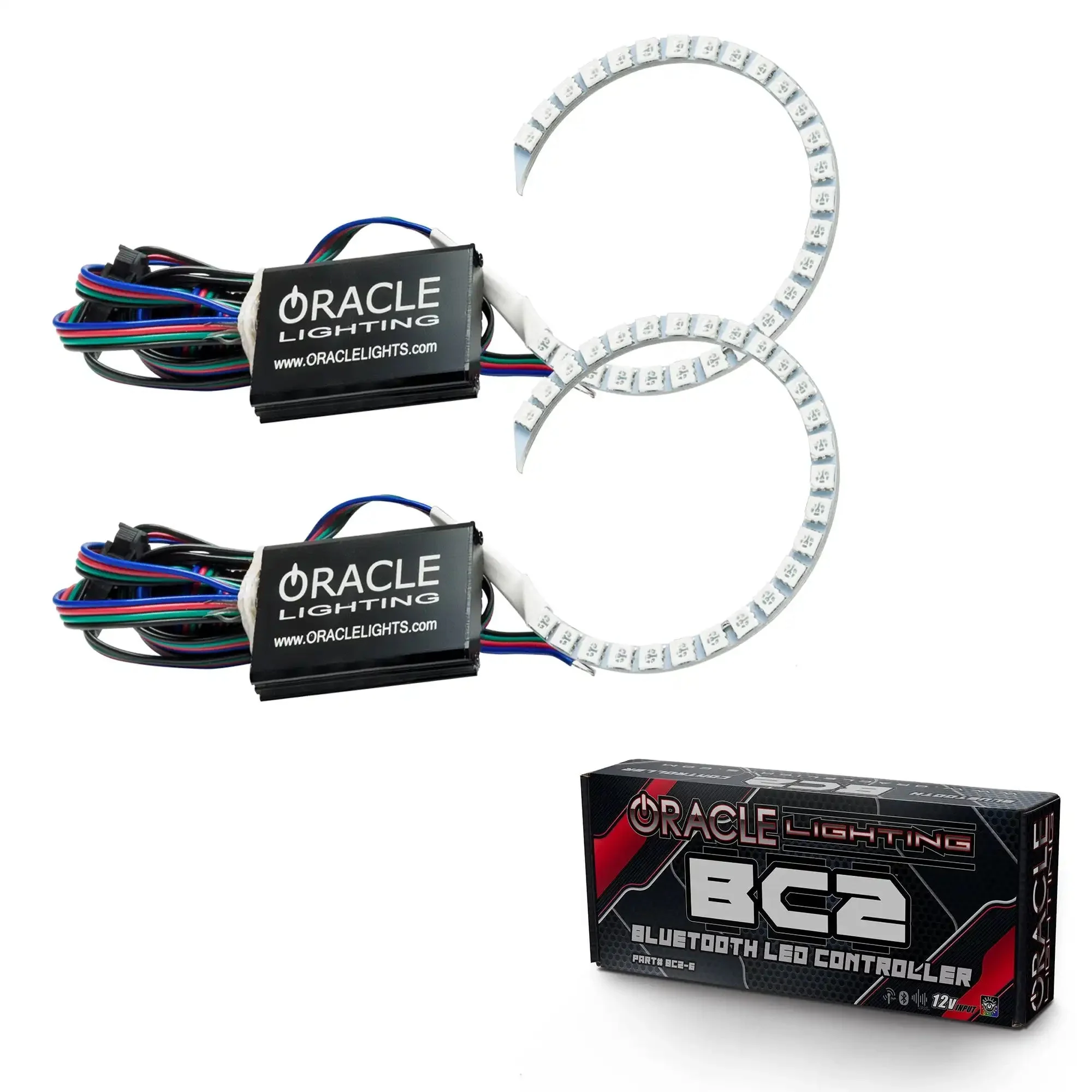 ORACLE Lighting 2018-2023 Ford Mustang LED Headlight Halo Kit - Image 7