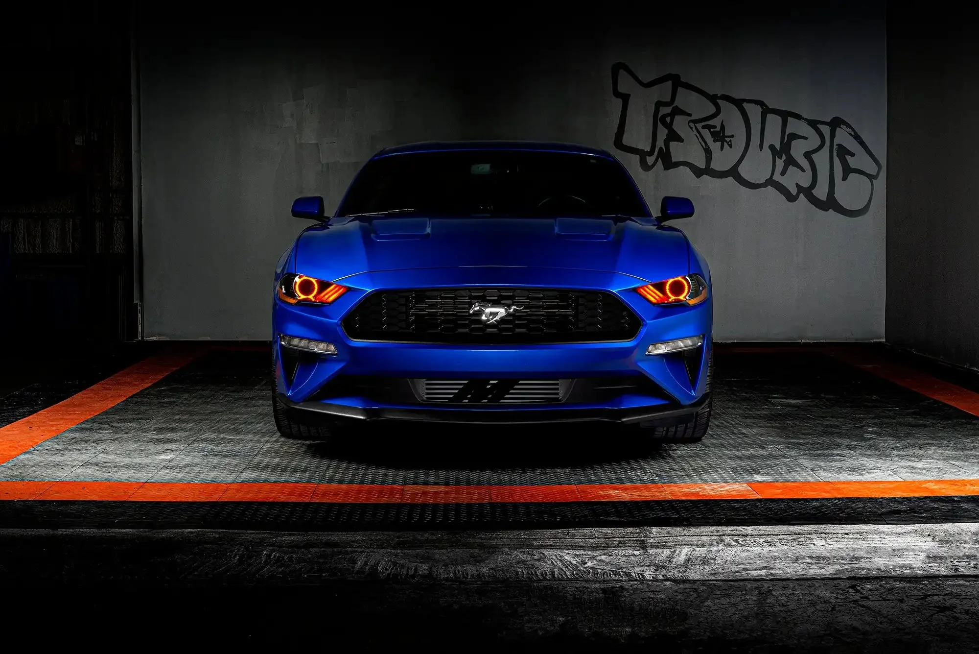 ORACLE Lighting 2018-2023 Ford Mustang Dynamic ColorSHIFT DRL Upgrade w/Halo Kit & Sequential Turn Signal - Image 13