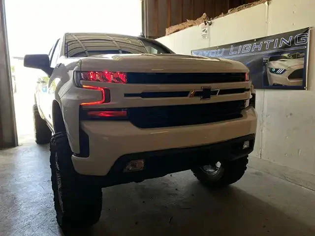 ORACLE Lighting 2019-2022 Chevrolet Silverado 1500 ColorSHIFT RGB+W Headlight DRL Upgrade Kit - Image 19