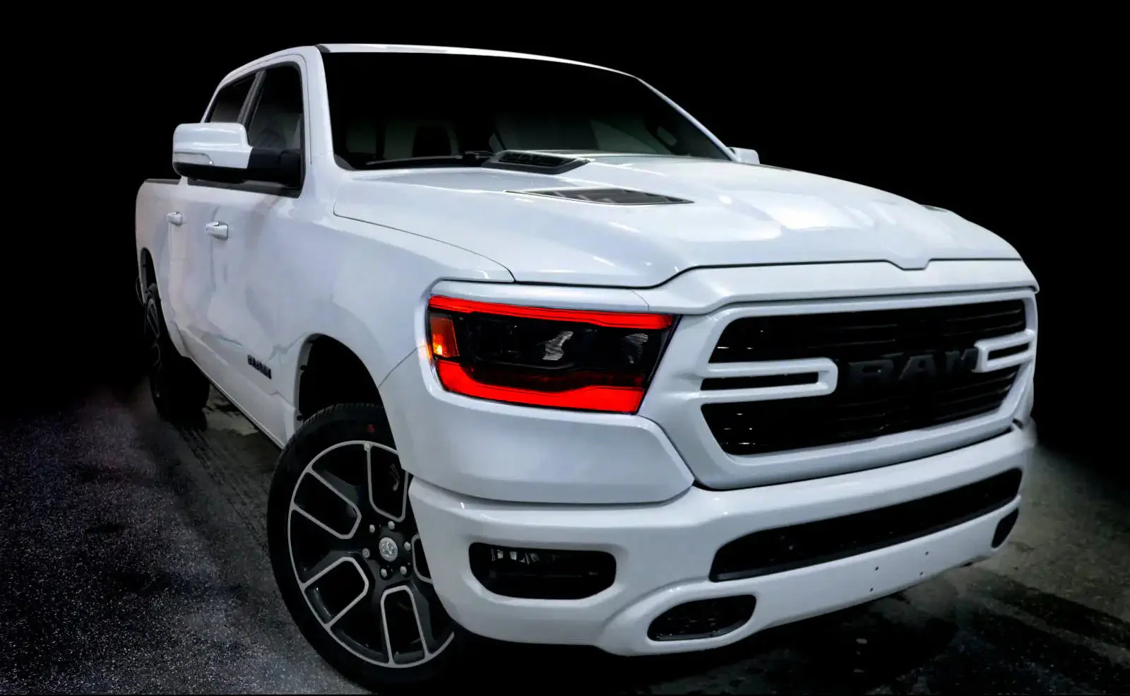 ORACLE Lighting 2019-2024 Dodge RAM 1500 ColorSHIFT RGB+W Headlight DRL Upgrade Kit - Reflector LED Headlights - Image 5