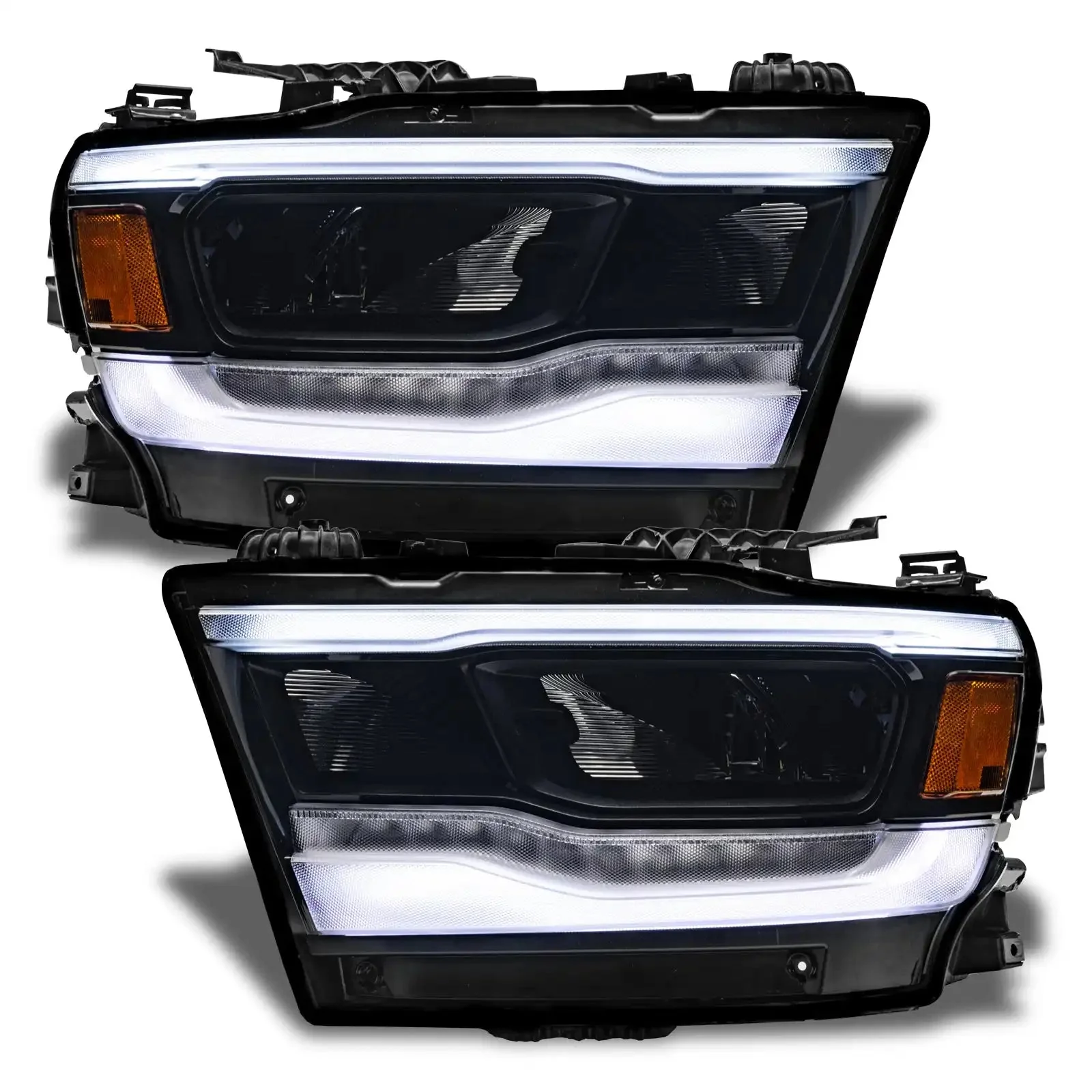 ORACLE Lighting 2019-2024 Dodge RAM 1500 ColorSHIFT RGB+W Headlight DRL Upgrade Kit - Reflector LED Headlights - Image 7