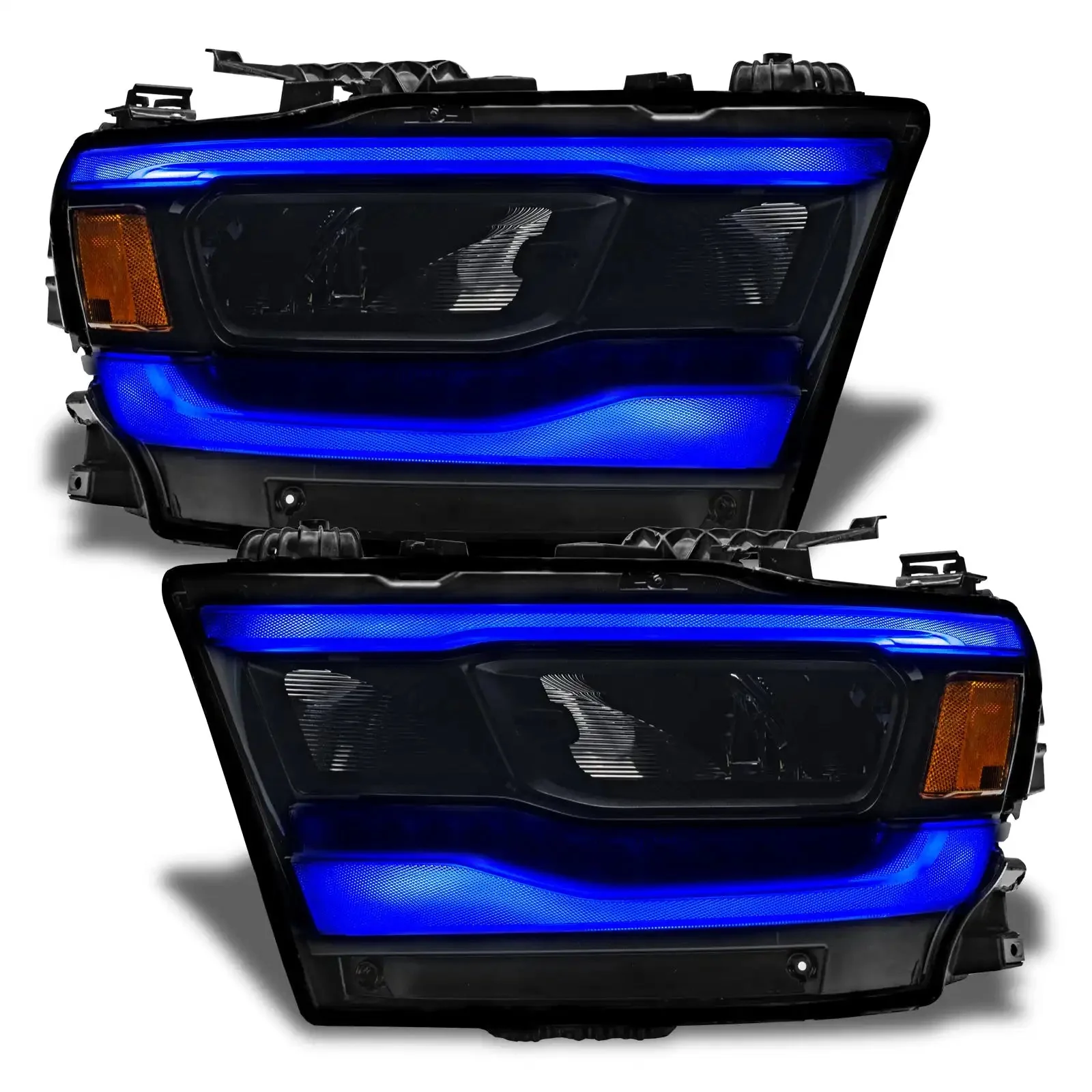 ORACLE Lighting 2019-2024 Dodge RAM 1500 ColorSHIFT RGB+W Headlight DRL Upgrade Kit - Reflector LED Headlights - Image 8